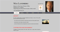 Desktop Screenshot of maxlandsberg.com